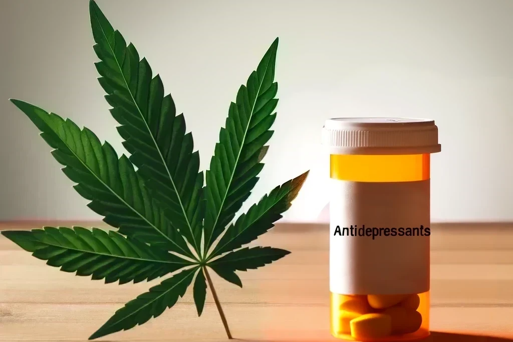 Cannabis und Antidepressiva (SSRIs, SNRIs, TCAs)