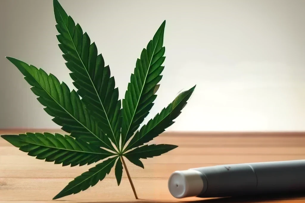 Cannabis und Insulin Glargin (z.B. Lantus, Optisulin)