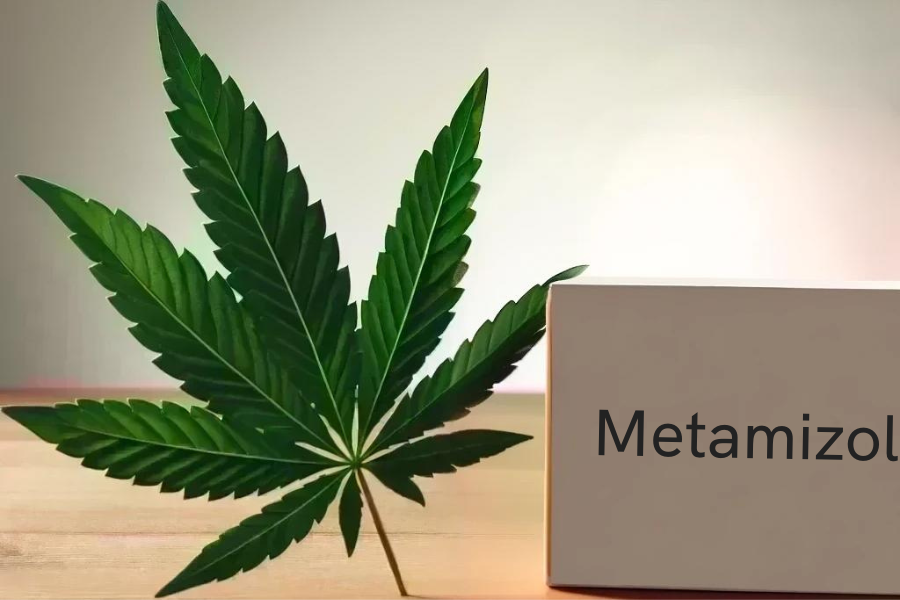 Cannabis und Metamizol (z.B. Novalgin, Novaminsulfon, Nolotil)